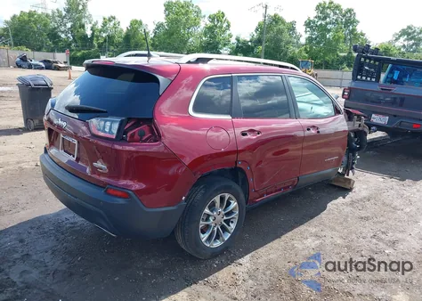 2019 Jeep Cherokee Latitude Plus Fwd from USA, damaged, VIN 1C4PJLLN2KD147453